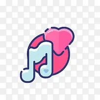 爱情音乐图标-空若网 爱情音乐图标-空若网