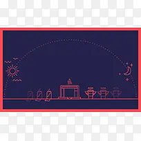 ����ɫppt����ͼ-������