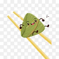 彩色创意粽子食物元素-空若网 彩色创意粽子食物元素-空若网