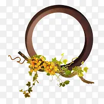 水彩花卉边框素材创意花卉边框图-空若网 水彩花卉边框素材创意花卉边框图-空若网