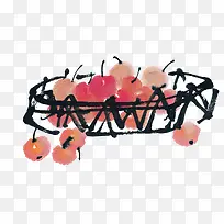 国画水果-空若网 国画水果-空若网