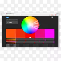 彩色配色轮调色板土坯系统.颜色-空若网 彩色配色轮调色板土坯系统.颜色-空若网