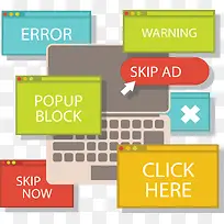 笔记本电脑广告弹窗-空若网 笔记本电脑广告弹窗-空若网