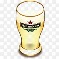 喜力啤酒玻璃Beer-icon-空若网 喜力啤酒玻璃Beer-icon-空若网