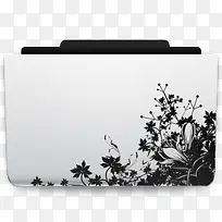 春天风格时尚花纹文件夹-空若网 春天风格时尚花纹文件夹-空若网