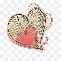 爱心潮流装饰画字母图案-空若网 爱心潮流装饰画字母图案-空若网