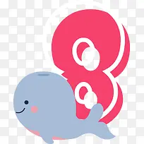 创意数字动物冰箱贴设计-空若网 创意数字动物冰箱贴设计-空若网