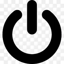 电源按钮关闭图标-空若网 电源按钮关闭图标-空若网