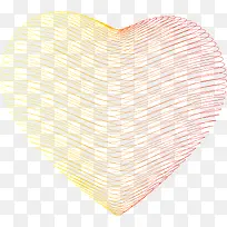 矢量手绘丝线爱心-空若网 矢量手绘丝线爱心-空若网