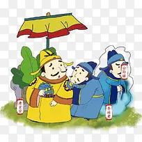 成语故事插画-空若网 成语故事插画-空若网