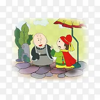 成语故事插画-空若网 成语故事插画-空若网