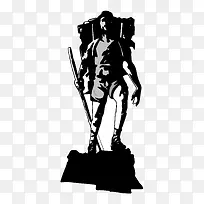 登山人物运动-空若网 登山人物运动-空若网