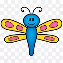 昆虫绘画剪贴画-龙飞-空若网 昆虫绘画剪贴画-龙飞-空若网