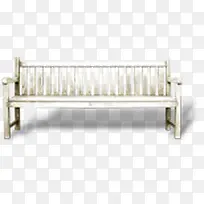 白色唯美公园长椅-空若网 白色唯美公园长椅-空若网