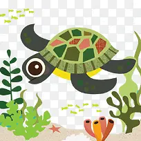 卡通小乌龟-空若网 卡通小乌龟-空若网
