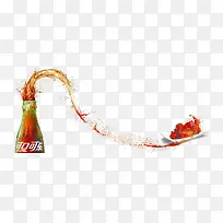 可口可乐创意画-空若网 可口可乐创意画-空若网