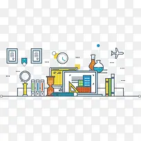 创意扁平化素材-空若网 创意扁平化素材-空若网