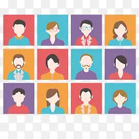 卡通时尚半身像-空若网 卡通时尚半身像-空若网