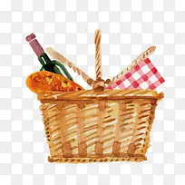 矢量野餐篮-空若网 矢量野餐篮-空若网