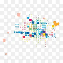 彩色矩形块-空若网 彩色矩形块-空若网