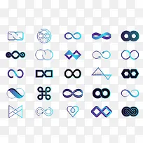 矢量元素无穷元素数学高数教育图-空若网 矢量元素无穷元素数学高数教育图-空若网