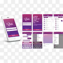 ��ɫ�����ֻ�APP�����Ű�ͼƬ-������