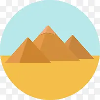 金字塔图标-空若网 金字塔图标-空若网