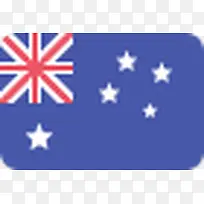 澳大利亚195平的标志PSD图标-空若网 澳大利亚195平的标志PSD图标-空若网