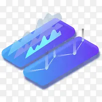 矢量装饰PPT立体数据统计图表-空若网 矢量装饰PPT立体数据统计图表-空若网