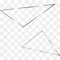 黑色简约三角形-空若网 黑色简约三角形-空若网