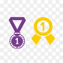 扁平化奖牌-空若网 扁平化奖牌-空若网