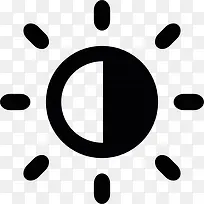 屏幕亮度图标-空若网 屏幕亮度图标-空若网