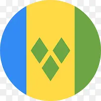 圣文森特和格林纳丁斯图标-空若网 圣文森特和格林纳丁斯图标-空若网