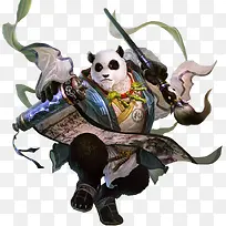 可爱太极熊猫高清-空若网 可爱太极熊猫高清-空若网