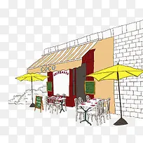 插图露天室外咖啡厅-空若网 插图露天室外咖啡厅-空若网