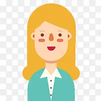 扁平化微笑的妈妈人物设计-空若网 扁平化微笑的妈妈人物设计-空若网