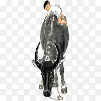 可爱水墨岩石男孩可爱-空若网 可爱水墨岩石男孩可爱-空若网