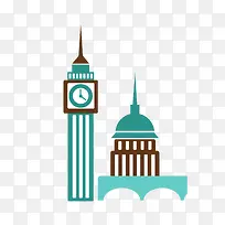 扁平化风景名胜-空若网 扁平化风景名胜-空若网