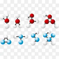 矢量图蛋白质的组成-空若网 矢量图蛋白质的组成-空若网