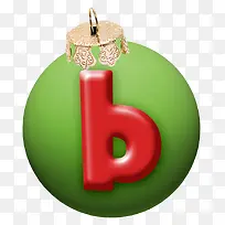 圣诞字母b-空若网 圣诞字母b-空若网