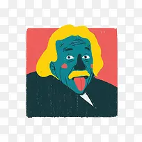 彩色爱因斯坦-空若网 彩色爱因斯坦-空若网