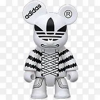 阿迪达斯熊Qee-icons-空若网 阿迪达斯熊Qee-icons-空若网