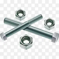 矢量金属螺丝螺母素材-空若网 矢量金属螺丝螺母素材-空若网
