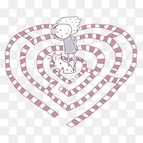 爱心迷宫-空若网 爱心迷宫-空若网