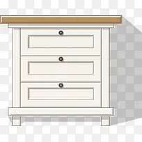 小清新白色柜子-空若网 小清新白色柜子-空若网