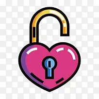 扁平化锁PNG下载-空若网 扁平化锁PNG下载-空若网