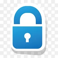 扁平化锁PNG下载-空若网 扁平化锁PNG下载-空若网