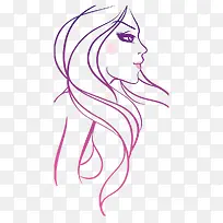 手绘美女-空若网 手绘美女-空若网