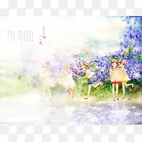 �λ�ˮ���������廭-������