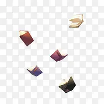 矢量掉落的书本-空若网 矢量掉落的书本-空若网